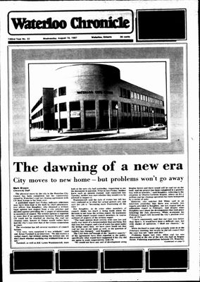 Waterloo Chronicle (Waterloo, On1868), 19 Aug 1987