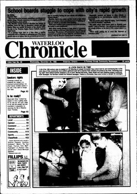 Waterloo Chronicle (Waterloo, On1868), 30 Nov 1988