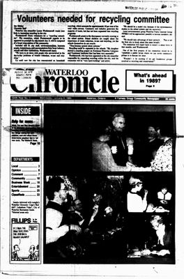 Waterloo Chronicle (Waterloo, On1868), 4 Jan 1989