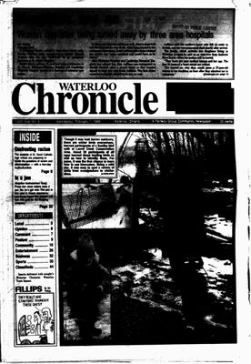 Waterloo Chronicle (Waterloo, On1868), 1 Feb 1989