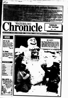 Waterloo Chronicle (Waterloo, On1868), 22 Feb 1989