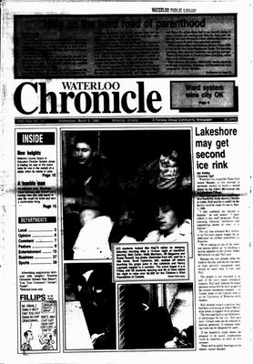 Waterloo Chronicle (Waterloo, On1868), 8 Mar 1989