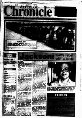 Waterloo Chronicle (Waterloo, On1868), 22 Mar 1989