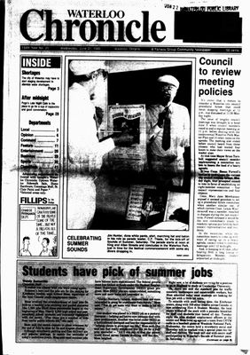 Waterloo Chronicle (Waterloo, On1868), 21 Jun 1989