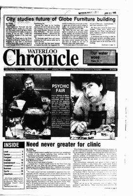 Waterloo Chronicle (Waterloo, On1868), 17 Jan 1990