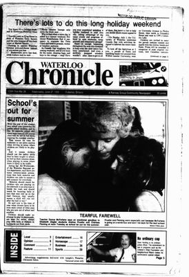 Waterloo Chronicle (Waterloo, On1868), 27 Jun 1990