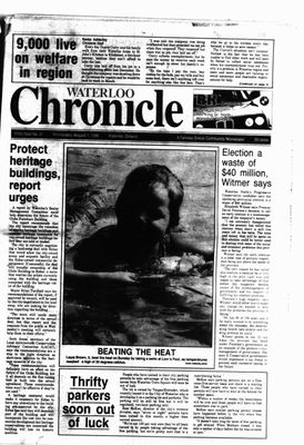 Waterloo Chronicle (Waterloo, On1868), 1 Aug 1990