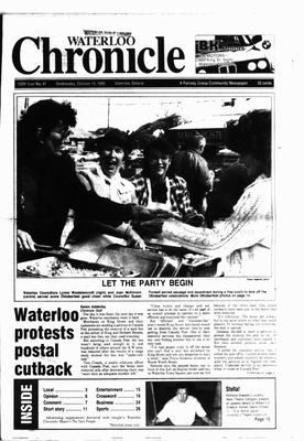 Waterloo Chronicle (Waterloo, On1868), 10 Oct 1990