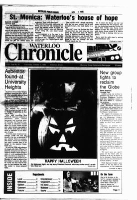 Waterloo Chronicle (Waterloo, On1868), 31 Oct 1990