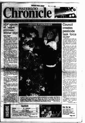 Waterloo Chronicle (Waterloo, On1868), 21 Nov 1990