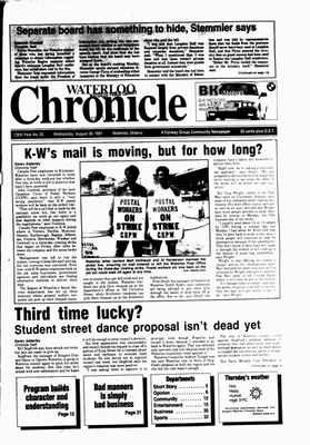 Waterloo Chronicle (Waterloo, On1868), 28 Aug 1991