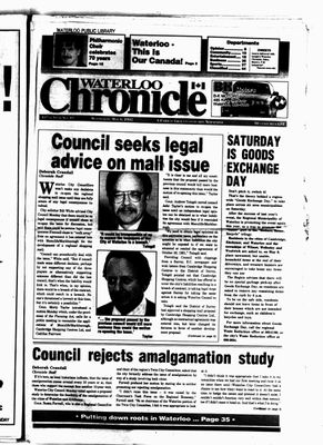 Waterloo Chronicle (Waterloo, On1868), 6 May 1992