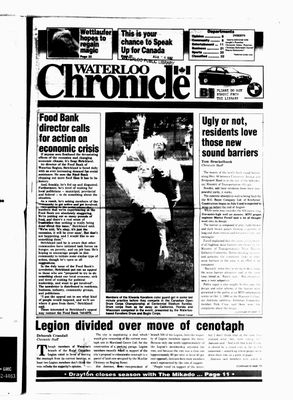 Waterloo Chronicle (Waterloo, On1868), 5 Aug 1992