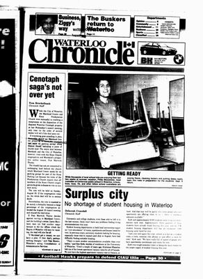 Waterloo Chronicle (Waterloo, On1868), 26 Aug 1992