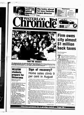 Waterloo Chronicle (Waterloo, On1868), 9 Sep 1992