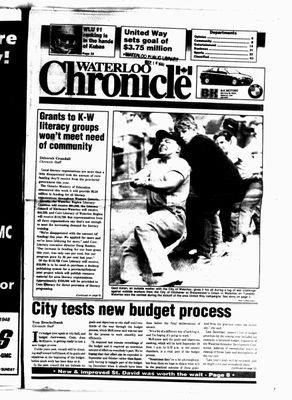 Waterloo Chronicle (Waterloo, On1868), 16 Sep 1992