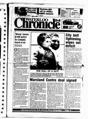 Waterloo Chronicle (Waterloo, On1868), 23 Sep 1992