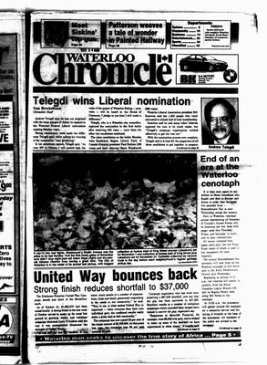 Waterloo Chronicle (Waterloo, On1868), 4 Nov 1992