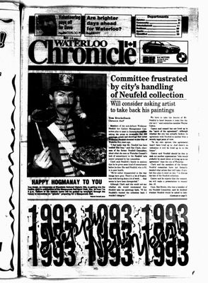 Waterloo Chronicle (Waterloo, On1868), 30 Dec 1992