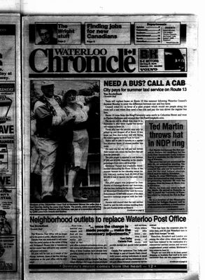 Waterloo Chronicle (Waterloo, On1868), 19 May 1993