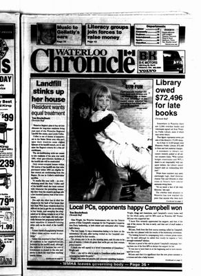 Waterloo Chronicle (Waterloo, On1868), 16 Jun 1993