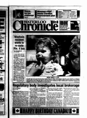 Waterloo Chronicle (Waterloo, On1868), 30 Jun 1993