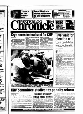 Waterloo Chronicle (Waterloo, On1868), 25 Aug 1993