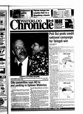 Waterloo Chronicle (Waterloo, On1868), 27 Oct 1993