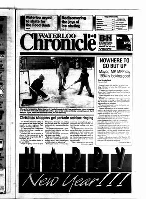 Waterloo Chronicle (Waterloo, On1868), 29 Dec 1993