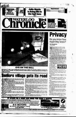 Waterloo Chronicle (Waterloo, On1868), 26 Oct 1994