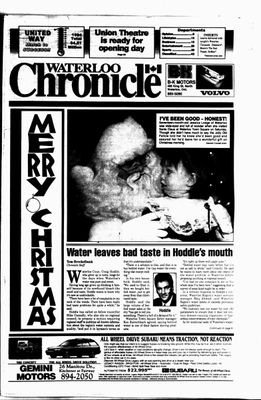 Waterloo Chronicle (Waterloo, On1868), 21 Dec 1994