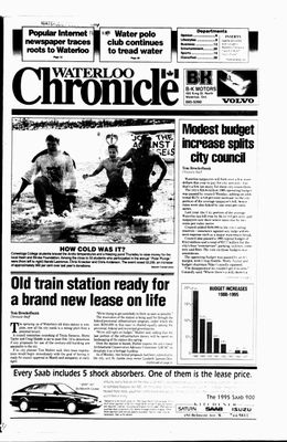 Waterloo Chronicle (Waterloo, On1868), 8 Feb 1995