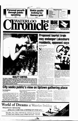 Waterloo Chronicle (Waterloo, On1868), 22 Feb 1995