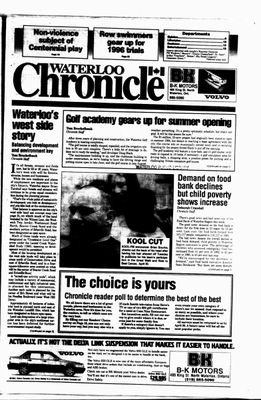 Waterloo Chronicle (Waterloo, On1868), 5 Apr 1995