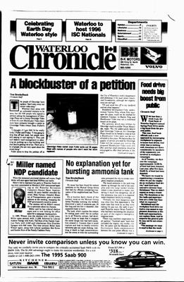 Waterloo Chronicle (Waterloo, On1868), 19 Apr 1995