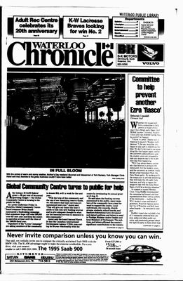 Waterloo Chronicle (Waterloo, On1868), 17 May 1995