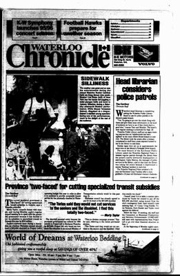 Waterloo Chronicle (Waterloo, On1868), 30 Aug 1995