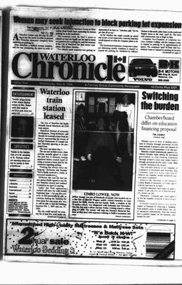 Waterloo Chronicle (Waterloo, On1868), 8 May 1996