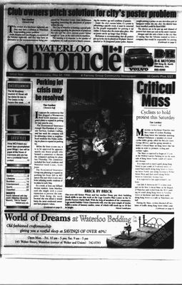 Waterloo Chronicle (Waterloo, On1868), 22 May 1996