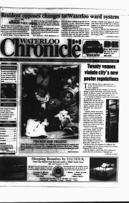 Waterloo Chronicle (Waterloo, On1868), 30 Oct 1996