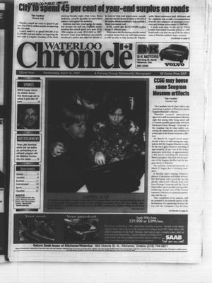 Waterloo Chronicle (Waterloo, On1868), 16 Apr 1997