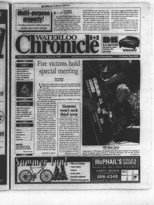 Waterloo Chronicle (Waterloo, On1868), 23 Jul 1997