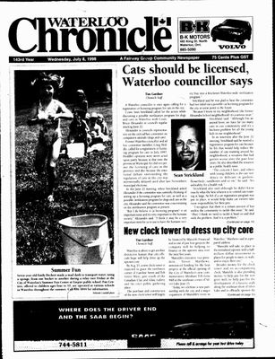 Waterloo Chronicle (Waterloo, On1868), 8 Jul 1998