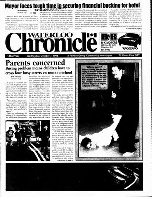 Waterloo Chronicle (Waterloo, On1868), 7 Oct 1998