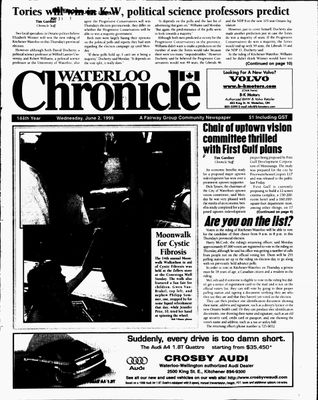 Waterloo Chronicle (Waterloo, On1868), 2 Jun 1999