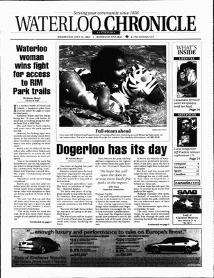 Waterloo Chronicle (Waterloo, On1868), 10 Jul 2002