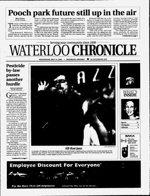 Waterloo Chronicle (Waterloo, On1868), 13 Jul 2005