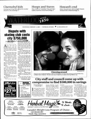 Waterloo Chronicle (Waterloo, On1868), 13 Feb 2008