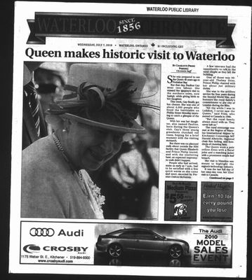 Waterloo Chronicle (Waterloo, On1868), 7 Jul 2010