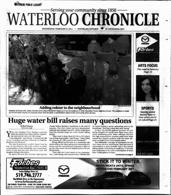 Waterloo Chronicle (Waterloo, On1868), 9 Feb 2011